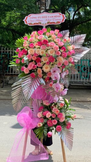 Kệ hoa khai trương - 35