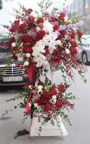 Kệ hoa khai trương - 14