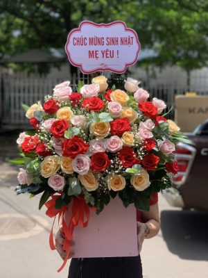 Giỏ hoa sinh nhật - 11